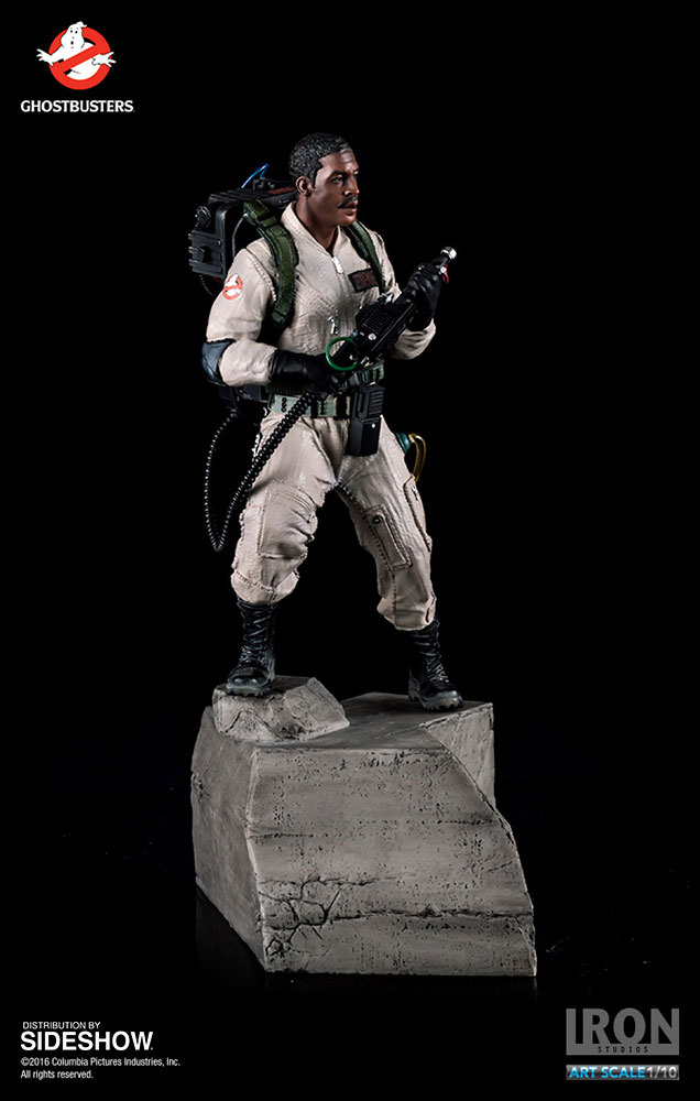 Ghostbusters Iron Studios Winston Zeddmore Art Scale 1//10