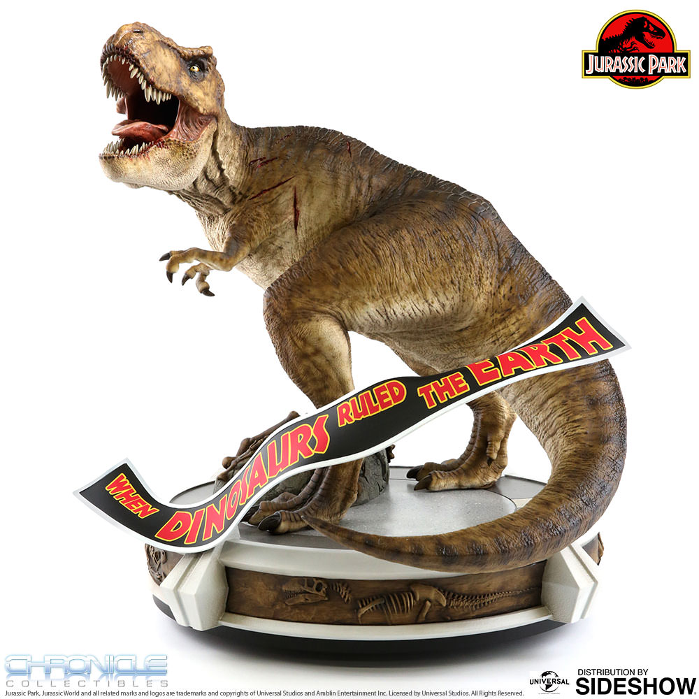 Jurassic Park Rotunda Rex Statue by 