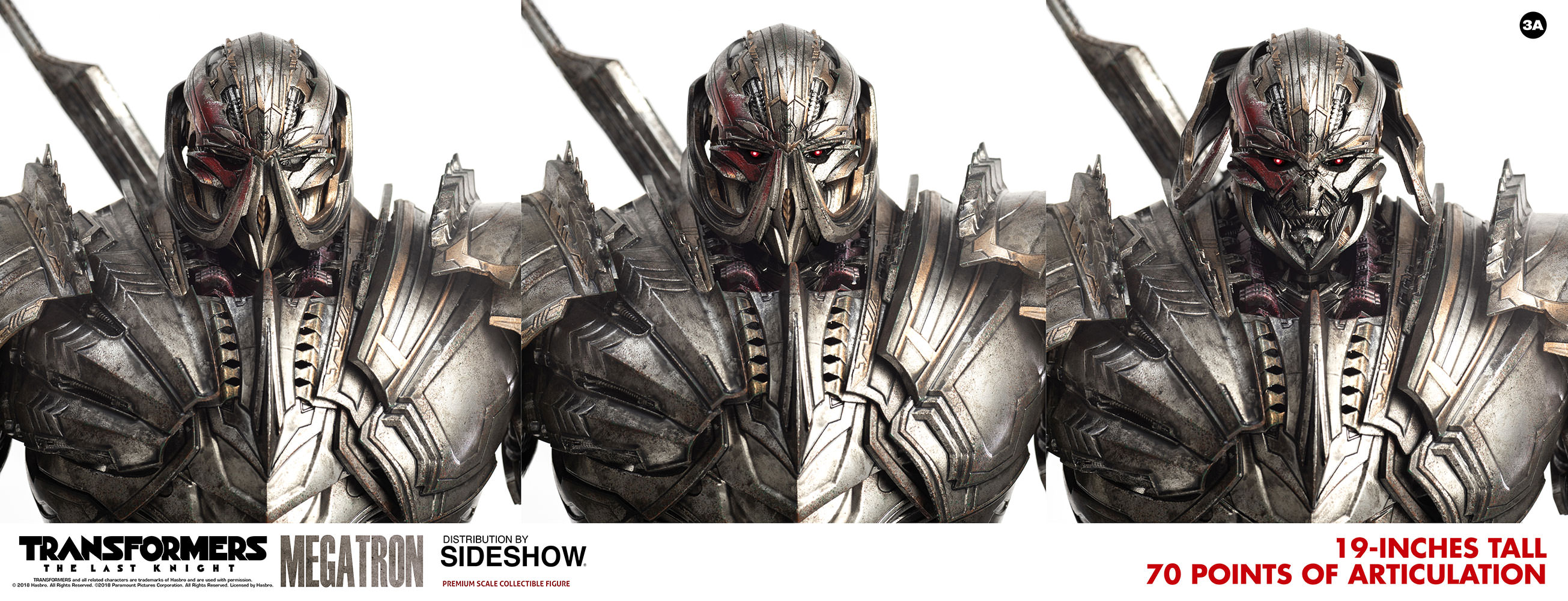 threezero megatron last knight