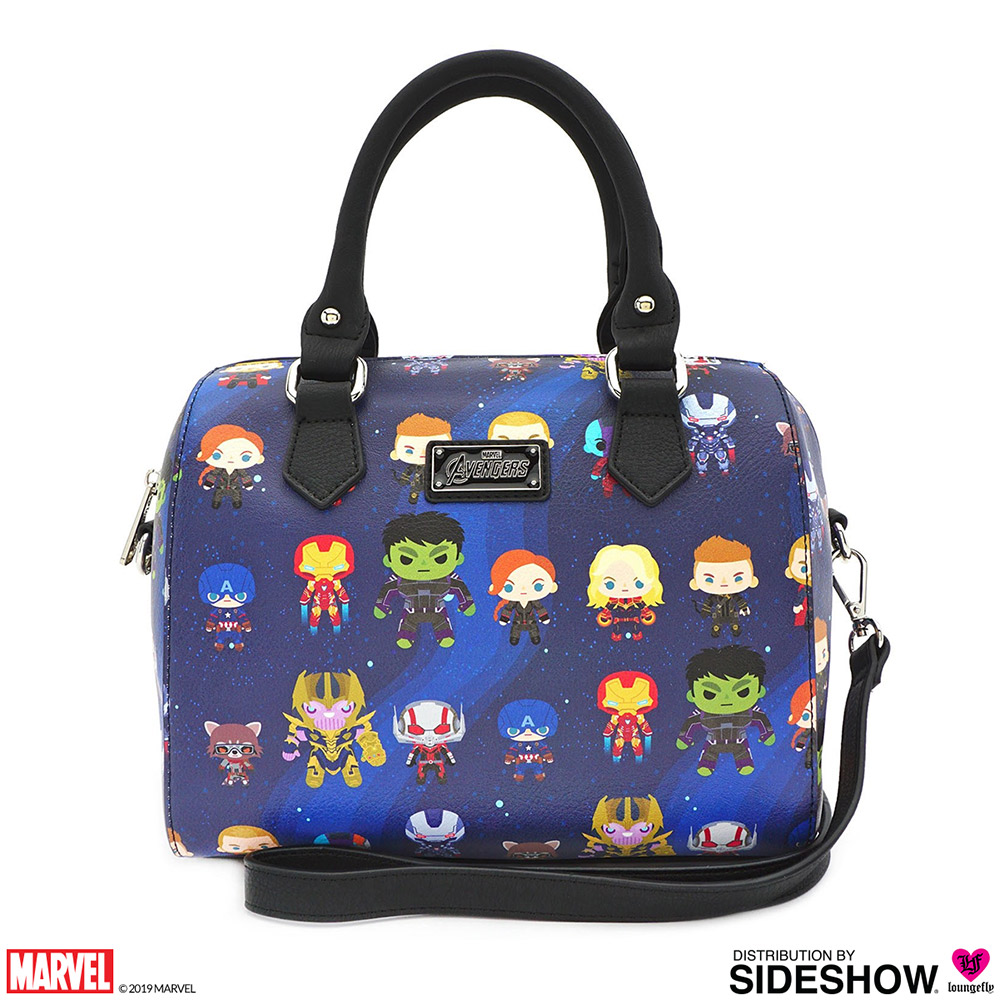 Marvel End Chibi Print Duffle Bag By Loungefly