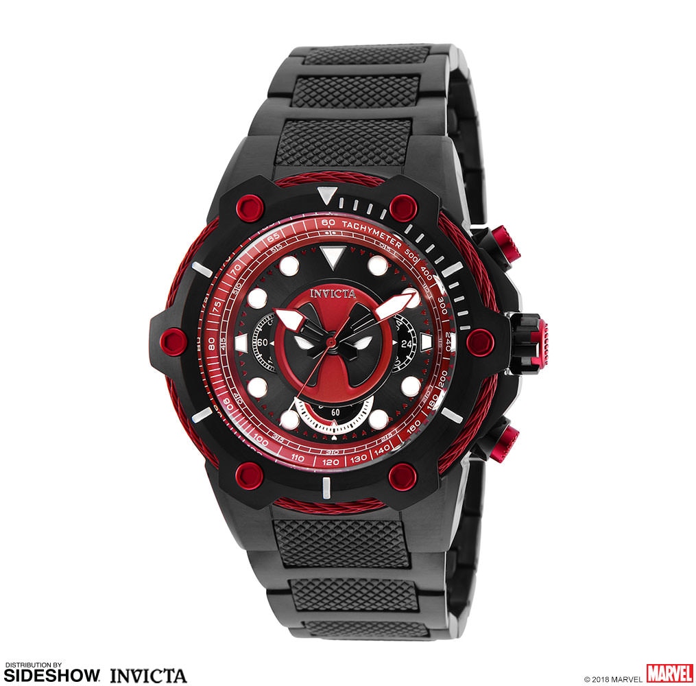 Marvel Deadpool Watch Model 27324 Jewelry by Invicta Marvel Deadpool Watch Model 27324 Jewelry by Invicta