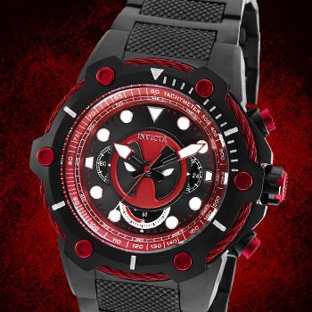 deadpool watch invicta