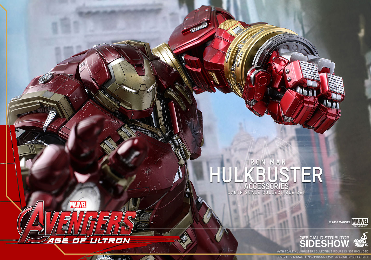 hot toys hulkbuster accessories
