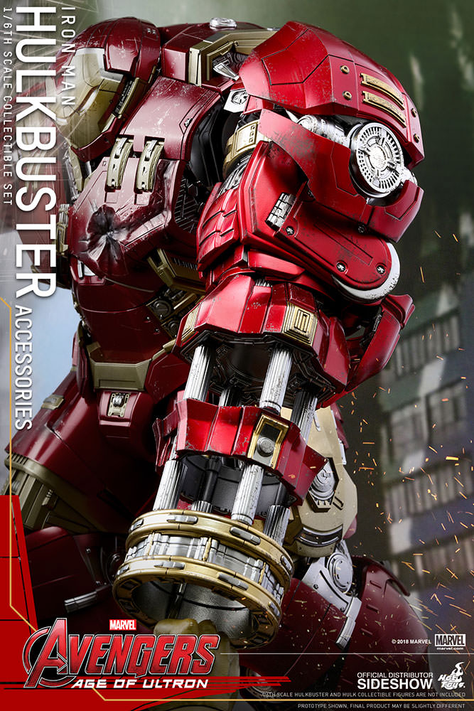 hot toys hulkbuster accessories