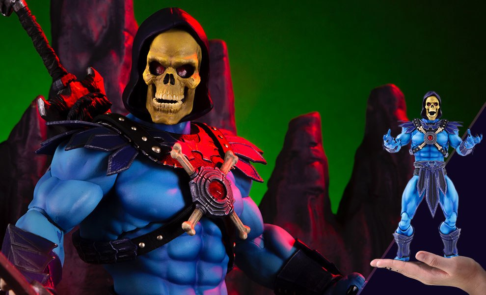 skeletor, masters of the universe, motu, skeletor sixth scale figure, sixth...