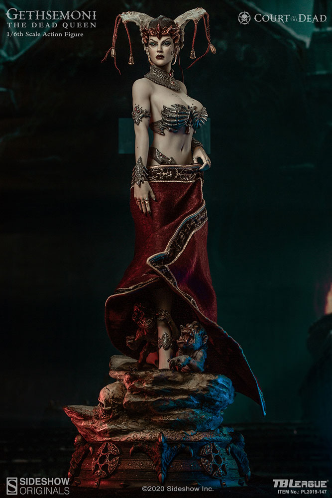 Details about   TBLeague Sideshow PL2019-147 1/6th Gethsemoni The Dead Queen Figure Wrap Skirt