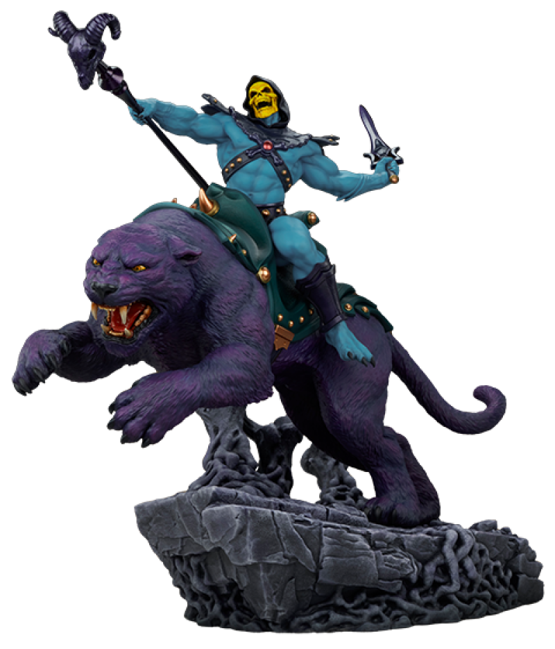 Skeletor™ & Panthor™ Quarter Scale Maquette by Tweeterhead