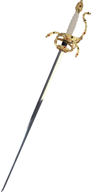 an image of the sword used by Inigo Montoya from The Princess Bride