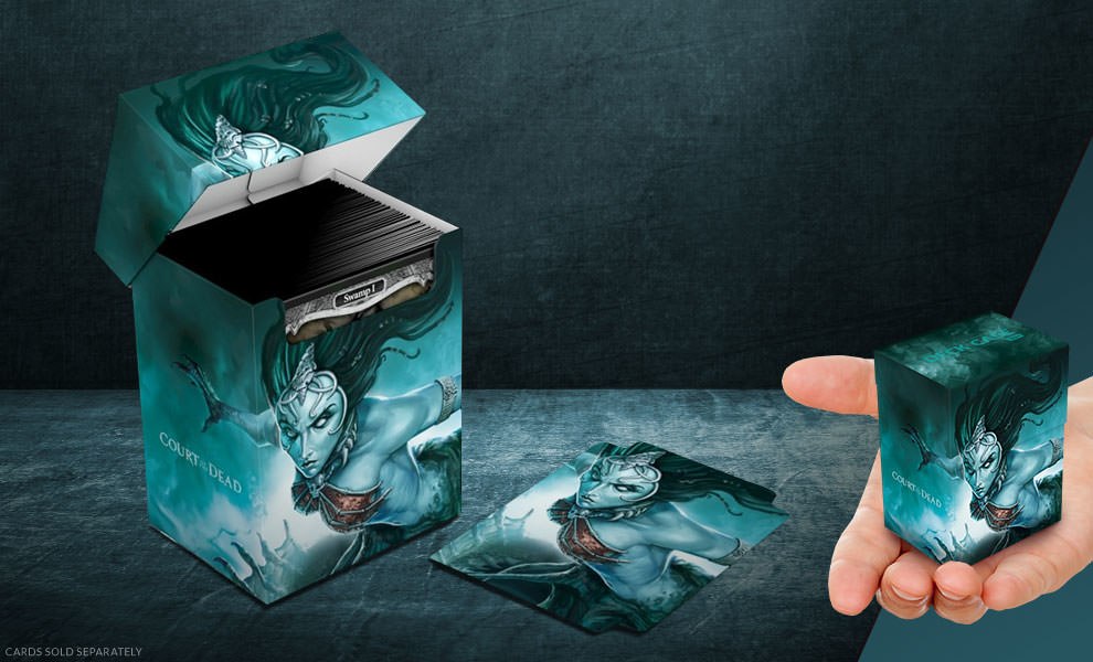 Gallery Feature Image of Death's Siren Deck Case 80+ Gaming Accessories - Click to open image gallery