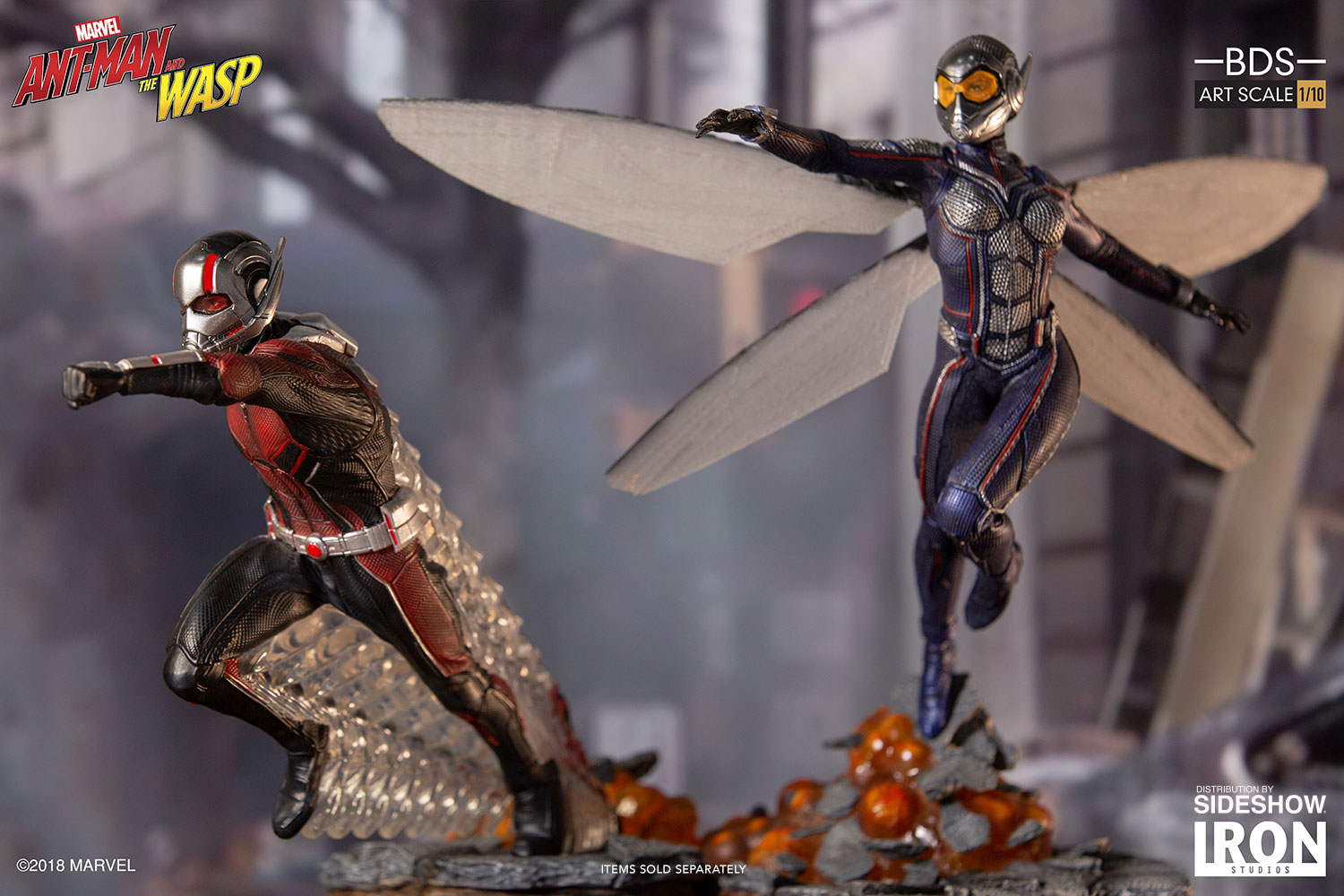 Ant-Man from Ant-Man et la guêpe BDS Art Scale Iron Studios Limited Edition