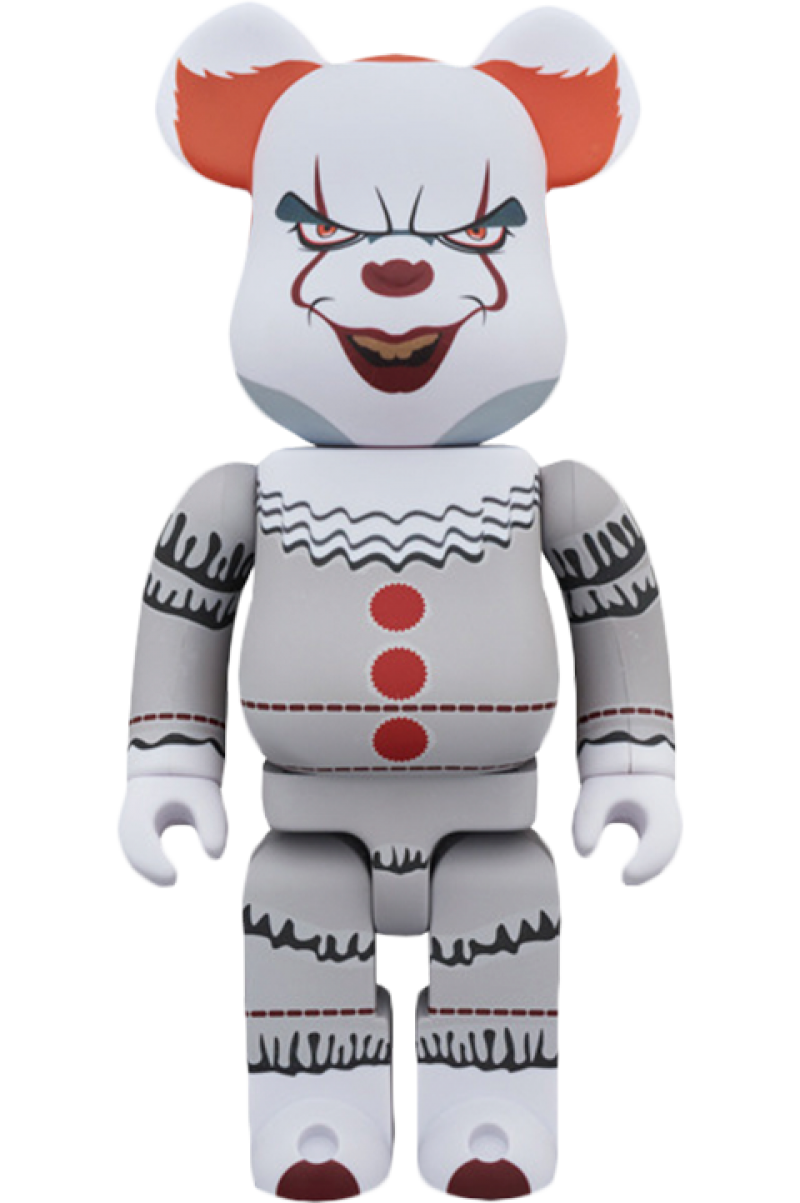 Bearbrick Pennywise 1000 Vinyl Collectible by Medicom Toy