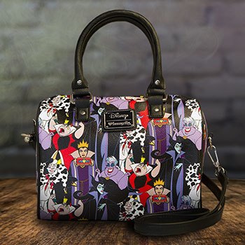 Disney Villains Pebble Duffle Bag by Loungefly