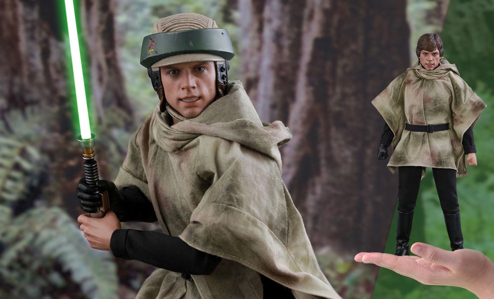 Gallery Feature Image of Luke Skywalker Endor Sixth Scale Figure - Click to open image gallery