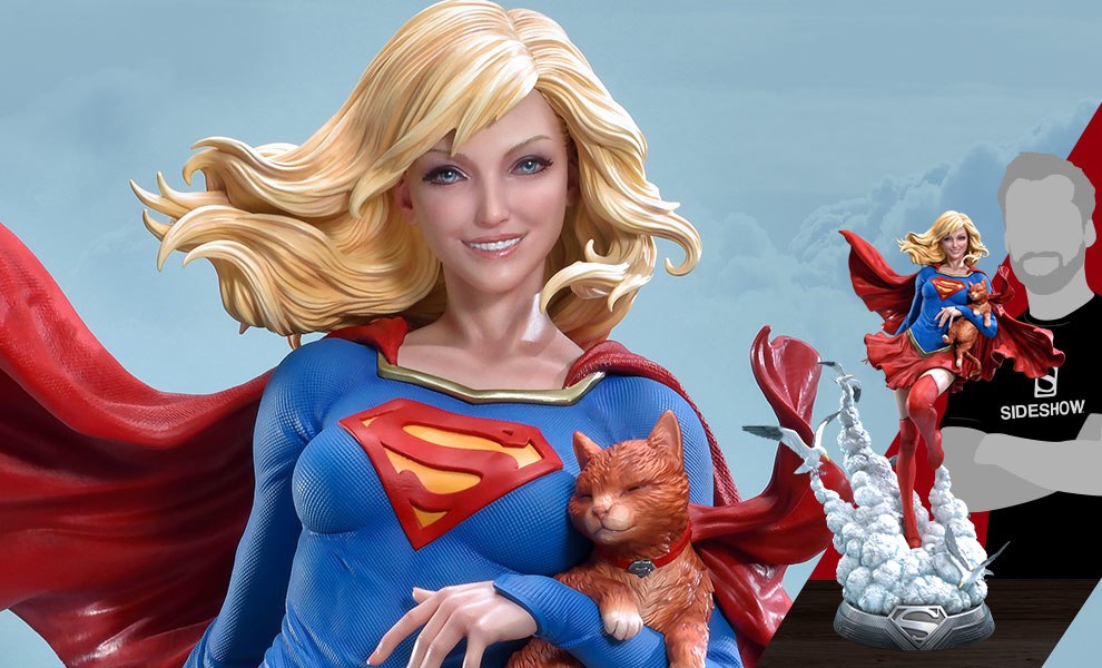 Gallery Feature Image of Supergirl 1:3 Scale Statue - Click to open image gallery