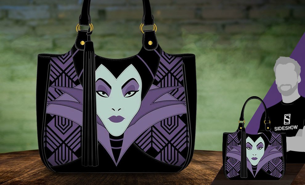 LOUNGEFLY X DISNEY MALEFICENT TASSEL PURSE