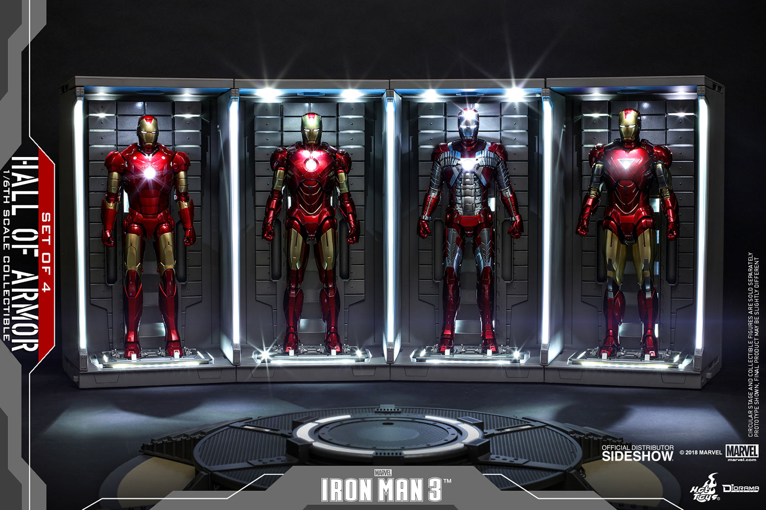 hall of armor set of 7