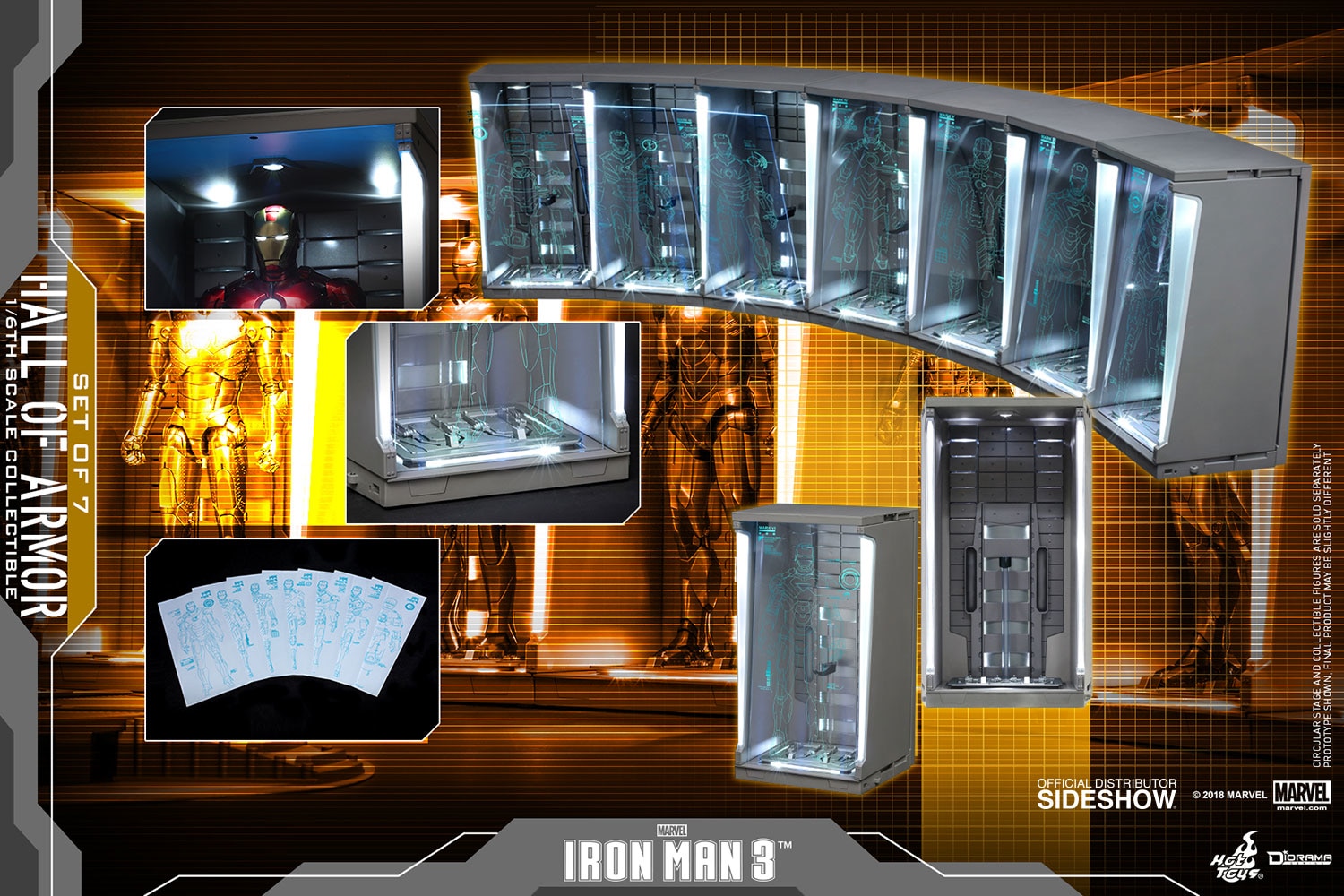 Iron Man Hall of Armor Accessories 