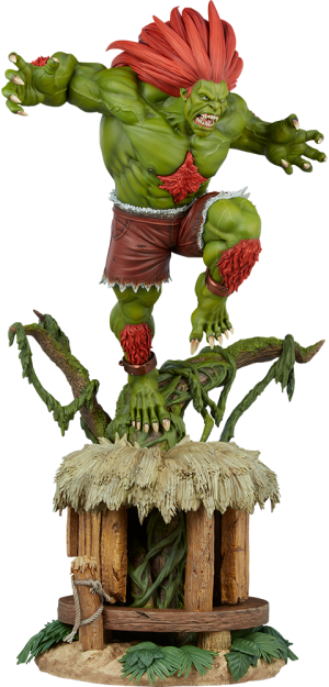 Street Fighter II Blanka Limited Edition Statue