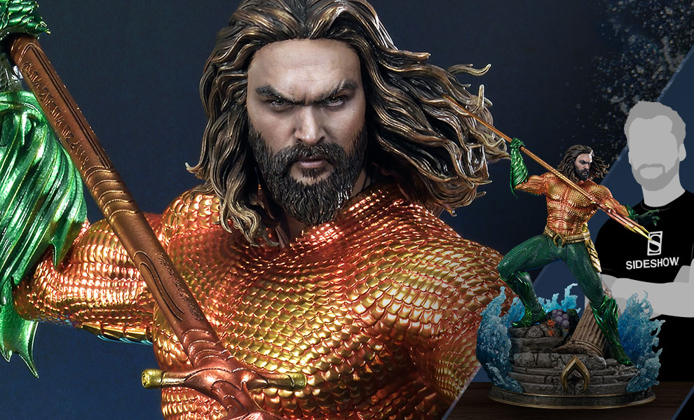 Gallery Feature Image of Aquaman Statue - Click to open image gallery