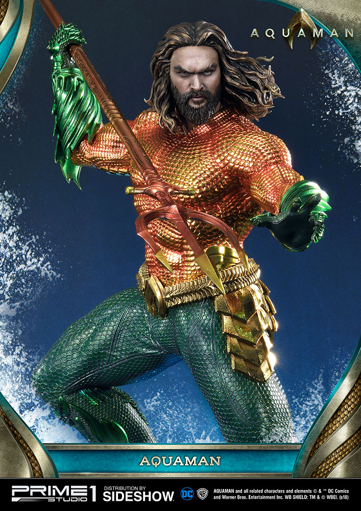 dc comics aquaman statue