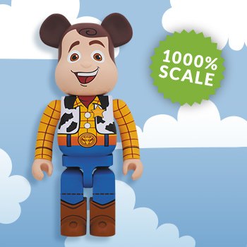 Disney Bearbrick Woody 1000 Figure by Medicom Toy | Sideshow 
