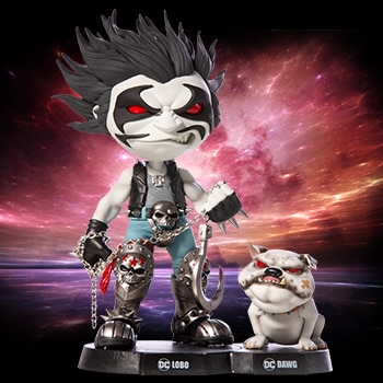 DC Comics Lobo & Dawg Mini Co Figure by Iron Studios | Sideshow 