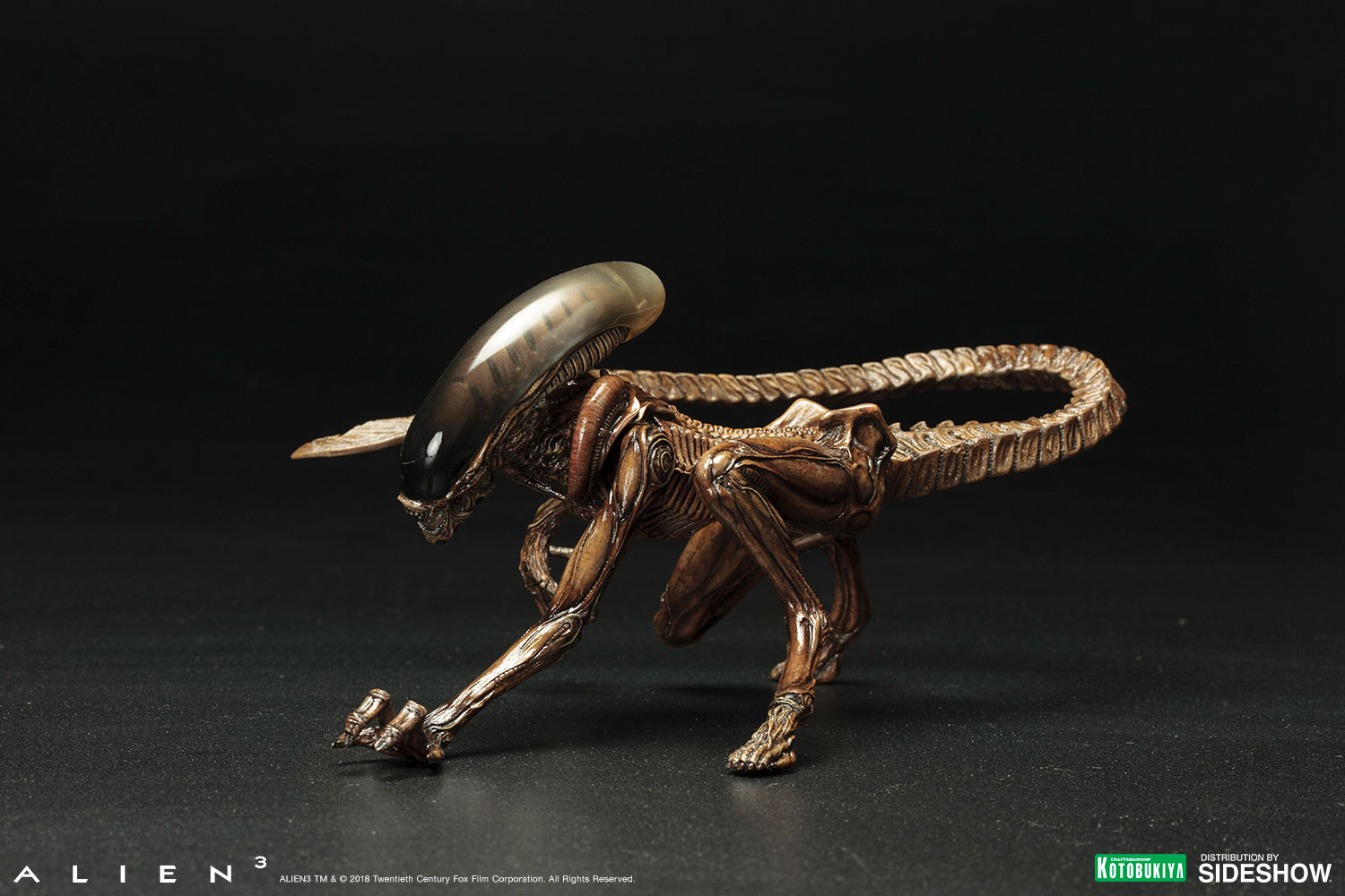 1//10th Scale Replica Inc Display Plinth Limited ArtFX Alien 3 Dog Alien