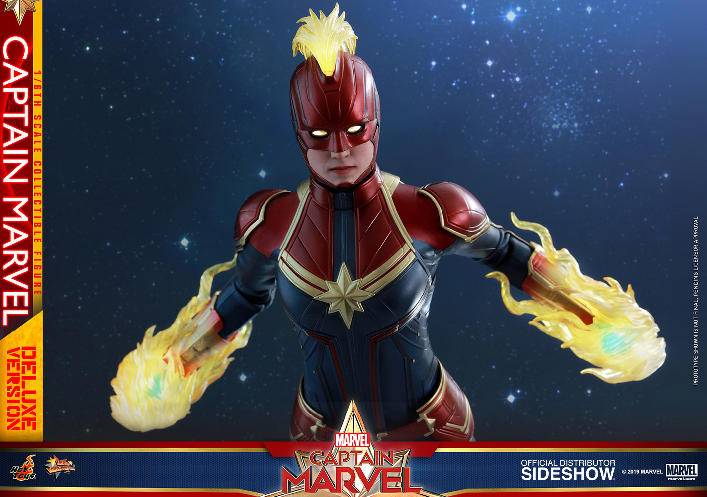 captain marvel hot toys 2019