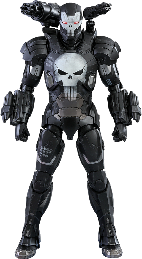 Hot Toys The Punisher War Machine Armor Sixth Scale Figure