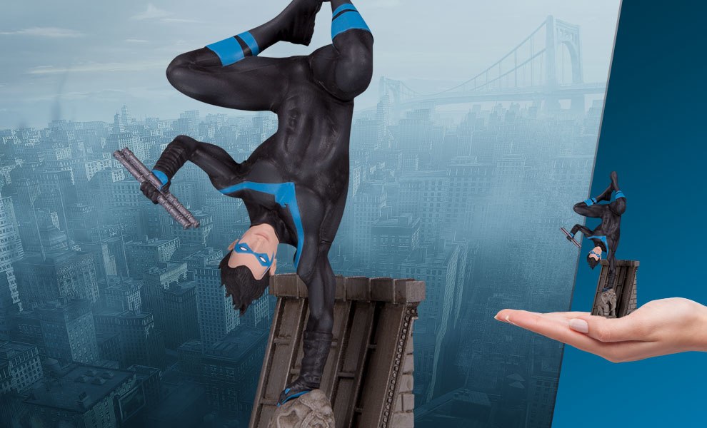 Gallery Feature Image of Nightwing Bat Family Statue - Click to open image gallery