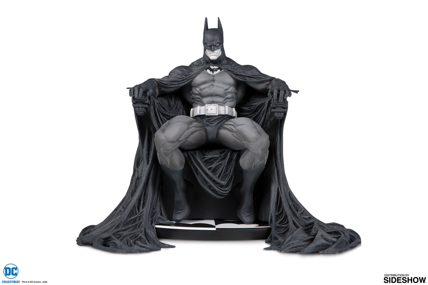 batman on throne statue for sale