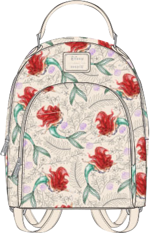 ariel loungefly bag