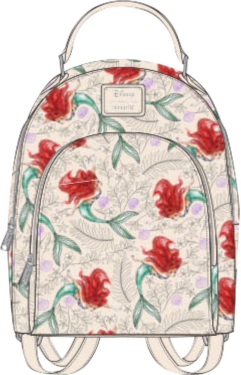 Ariel Mini Backpack Apparel by Loungefly