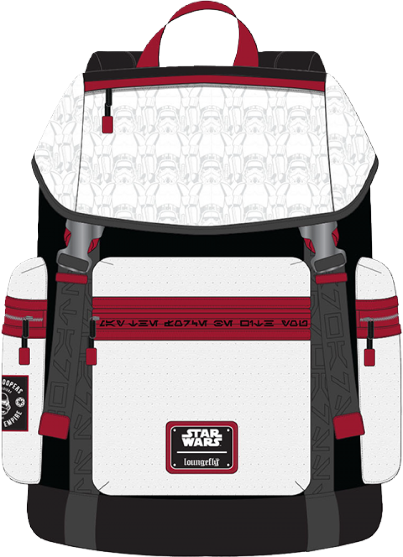 Star Wars Stormtrooper Backpack Apparel by Loungefly