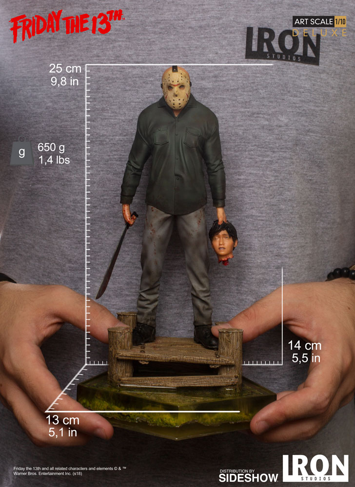 Iron Studios Friday the 13th Jason Art Scale 1//10 Statue