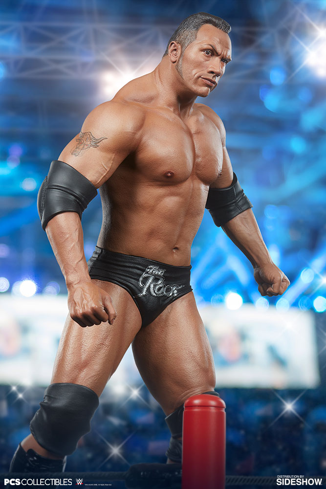 Wwe The Rock Statue By Pop Culture Shock Sideshow Collectibles