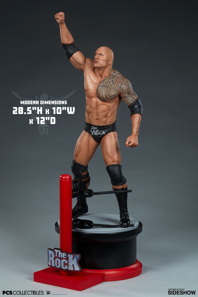 The Rock Statue by Pop Culture Shock 