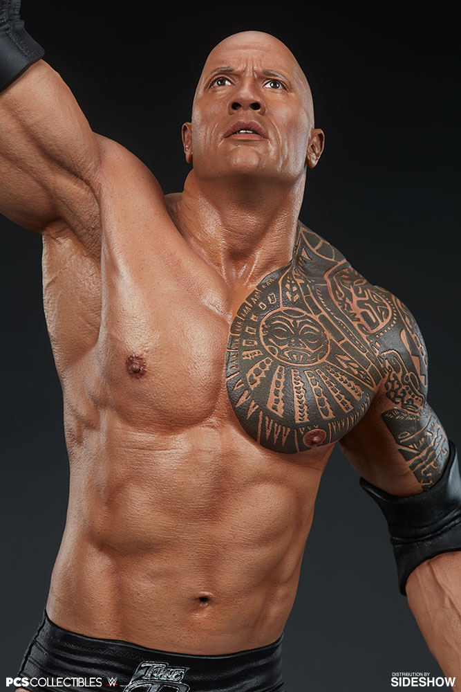 Wwe The Rock Statue By Pop Culture Shock Sideshow Collectibles