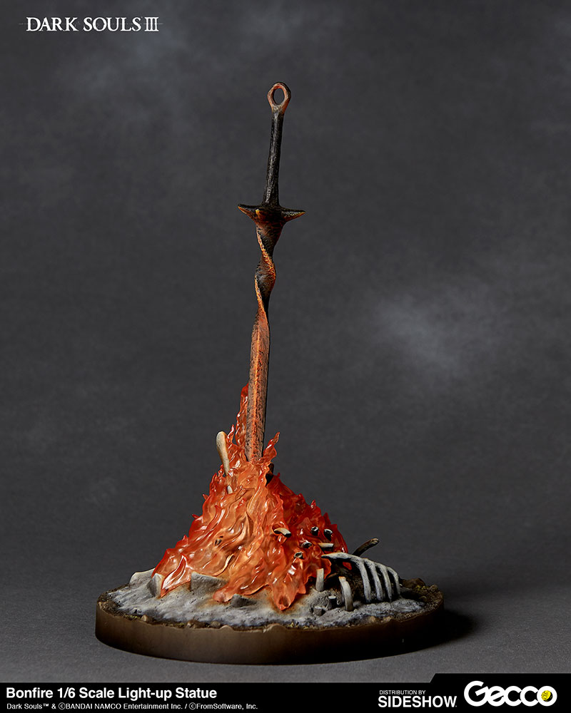 dark souls bonfire figurine