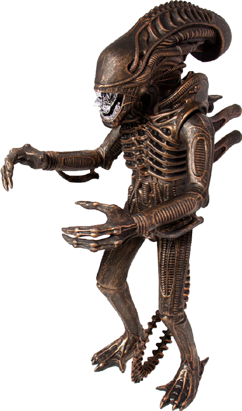 Xenomorph Bronze 18" Designer Toy by Super 7