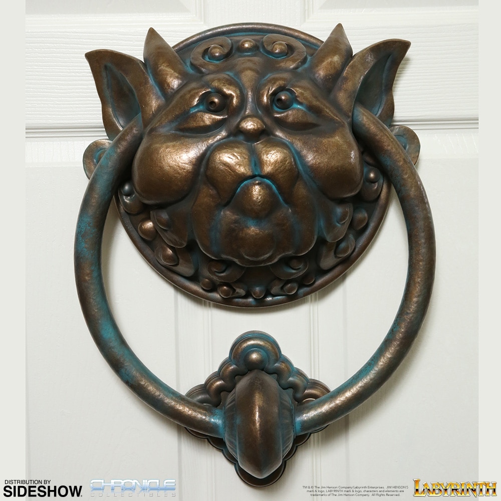 Labyrinth Door Knocker Set Scaled Replica By Chronicle Sideshow Collectibles