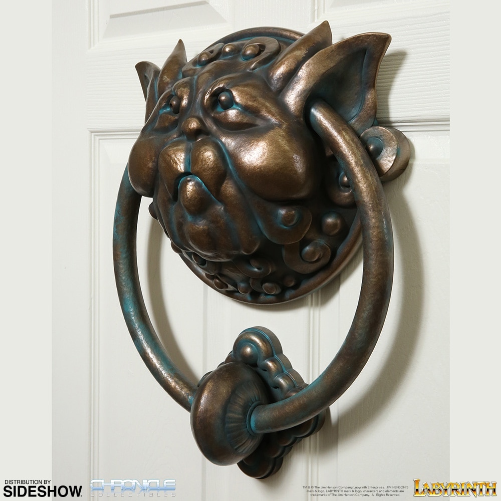 Labyrinth Door Knocker Set Scaled Replica By Chronicle Sideshow Collectibles