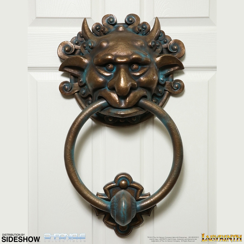 Labyrinth Door Knocker Set - Prototype Shown.
