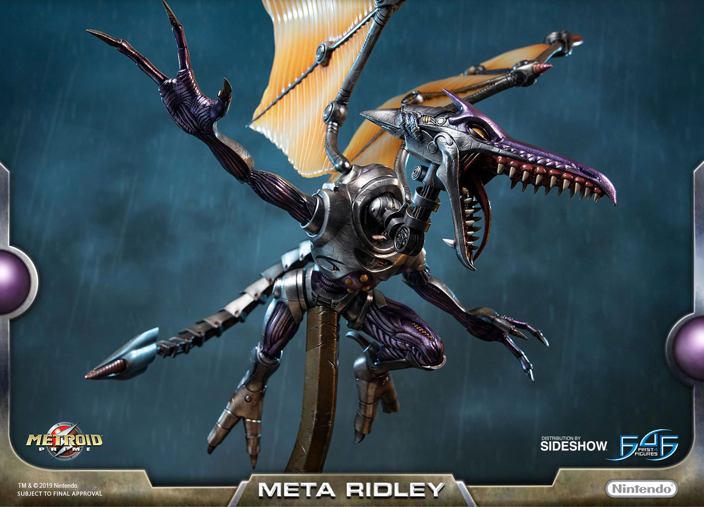 metroid prime meta ridley statue