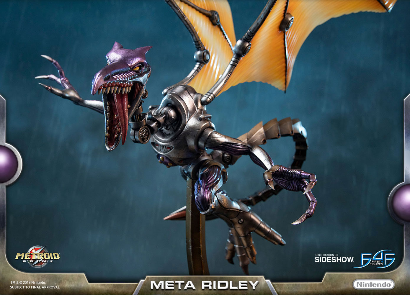 metroid prime meta ridley statue