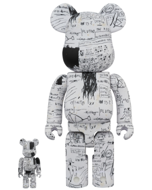 Be@rbrick Jean-Michel Basquiat #3 100% and 400% Collectible Set