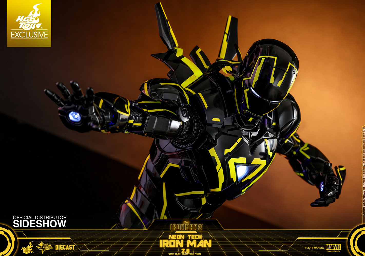 iron man neon tech