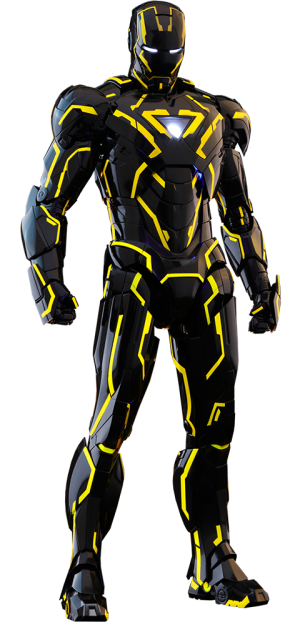 Neon Tech Iron Man 2.0 Sixth Scale Figure Sixth Scale Figure