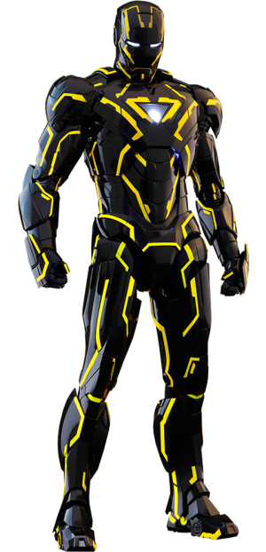 neon tech iron man 2.0