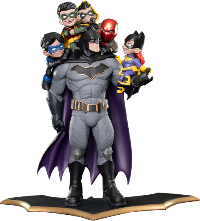 Batman Family QMaster Diorama by Quantum Mechanix